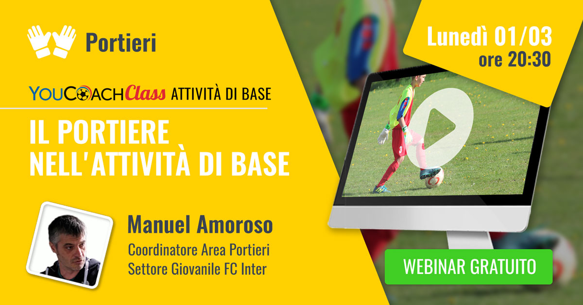 Amoroso FC Inter webinar gratuito attività di base